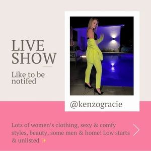 @Kenzogracie is live! โจโจ